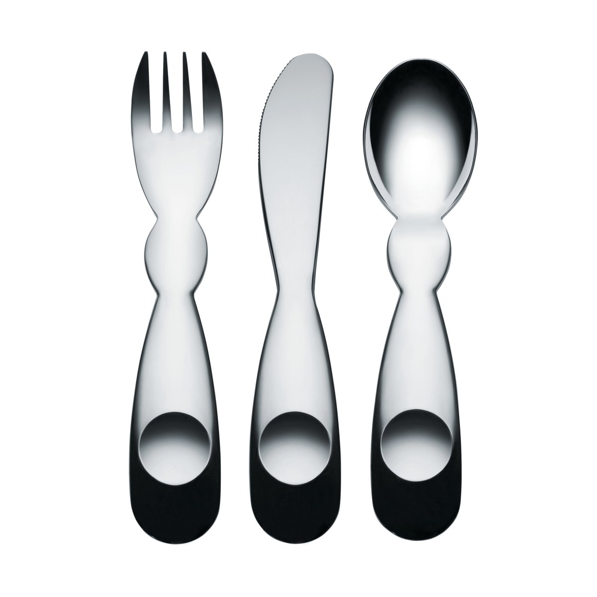 Alessi Alessini bestikk barnesett 3 deler