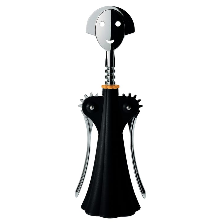 Anna G. korkopptrekker - svart - Alessi