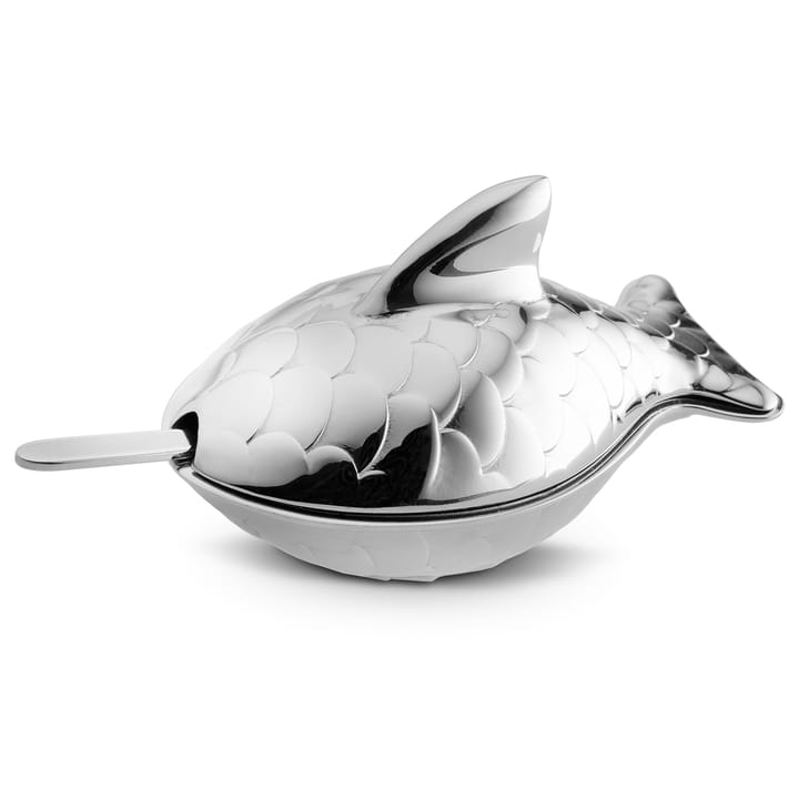 Colombina fish saltskål - rustfritt stål - Alessi
