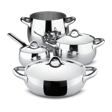 Mami grytesett 7 deler - Rustfritt stål - Alessi