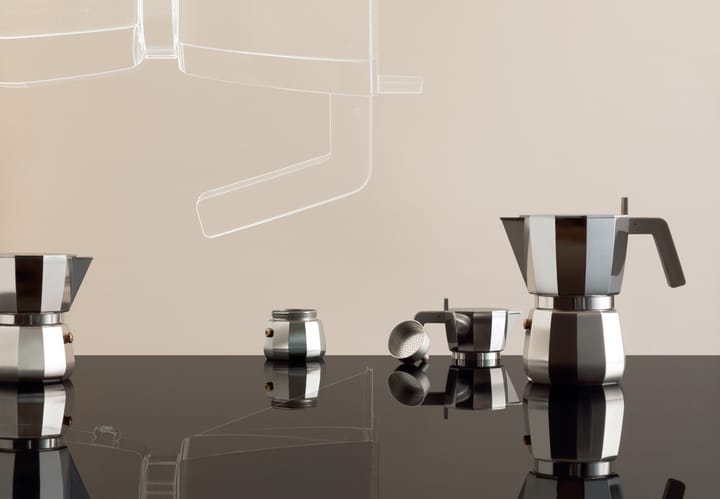 Moka espresso kaffebrygger - 6 kopper - Alessi