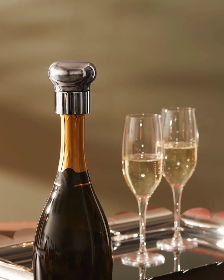 Noè champagnekork, Rustfritt stål Alessi