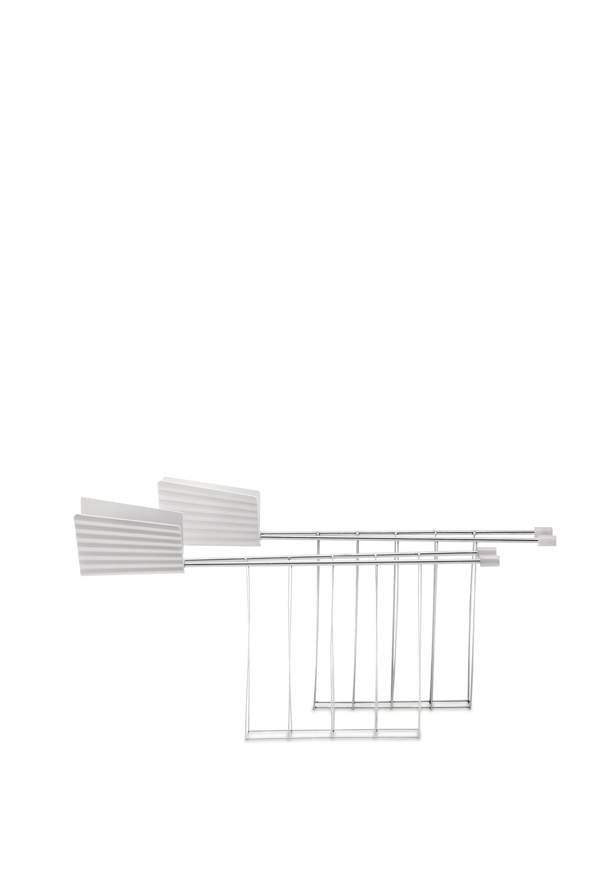Alessi Plissé tilbehr til brdrister 2 Skiver Grå | Skandinavisk Design | Grå