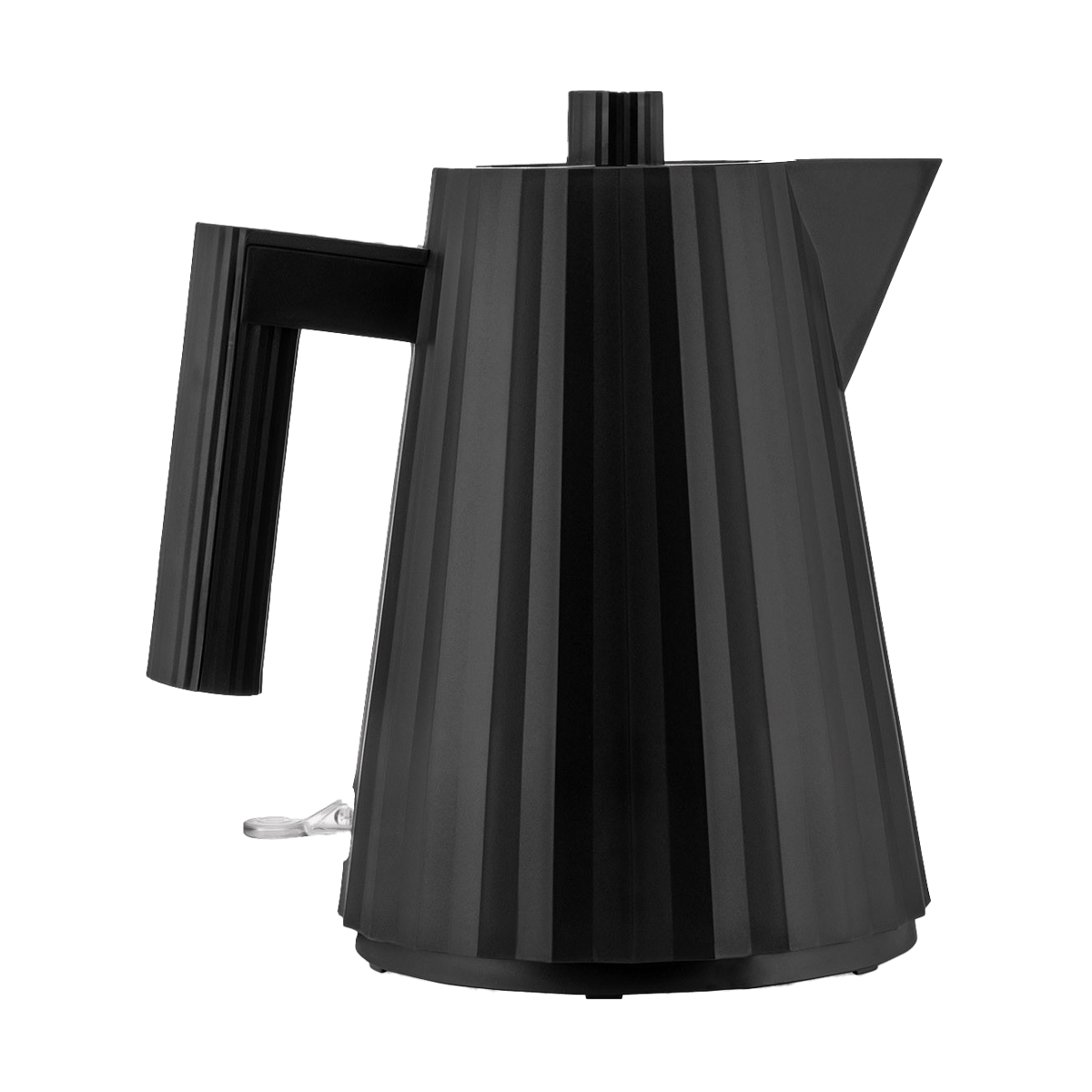 Alessi Plissé vannkoker 1 l Svart | Skandinavisk Design | Svart