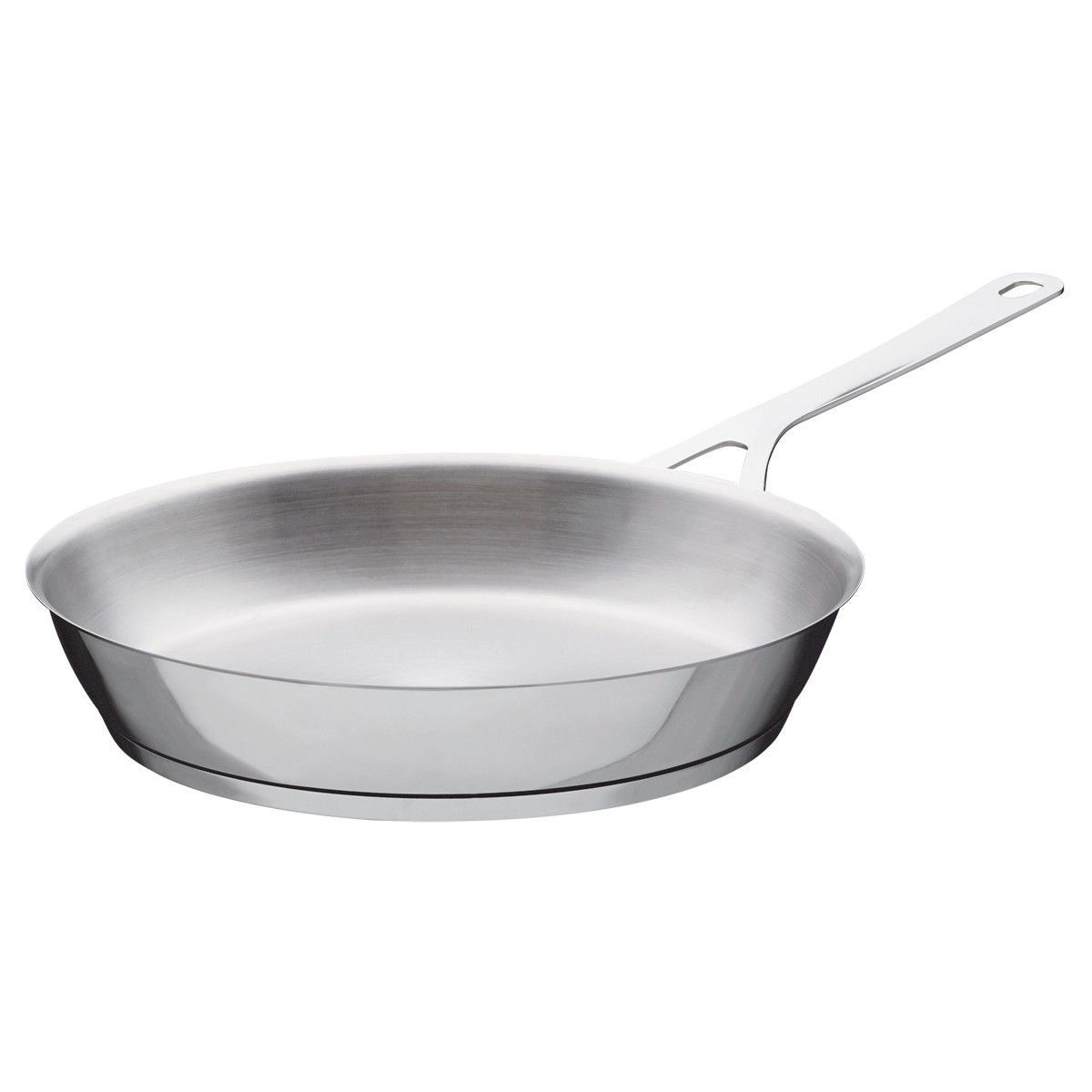 Alessi Pots&Pans stekepanne 28 cm | Skandinavisk Design | Stekepanner | Sølv