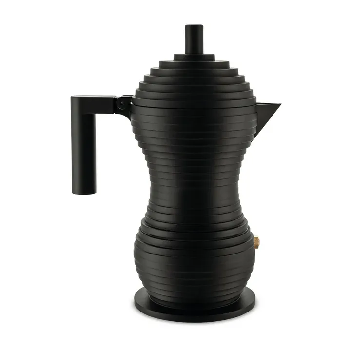 Pulcina espressobrygger svart - 15 cl, 3 kopper - Alessi