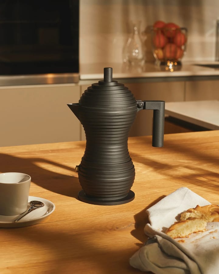 Pulcina espressobrygger svart - 30 cl - Alessi