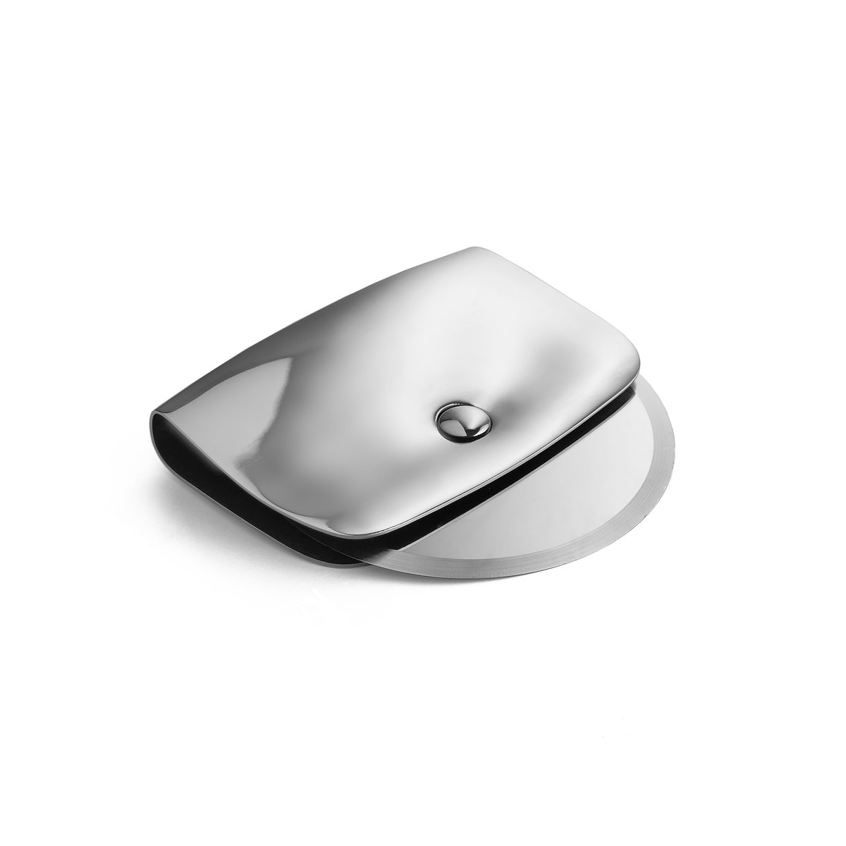 Alessi - Taio Pizza Cutter - Øvrige kjøkkenredskaper - Valerio Sommella - Sølv