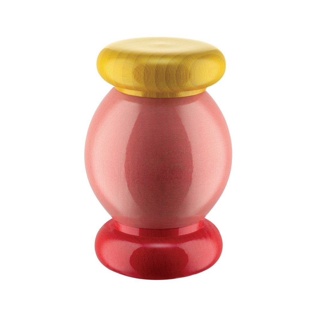 Alessi Twergi salt- og pepperkvern 11 cm Rosa | Skandinavisk Design | Salt- & Pepperkverner | Gul