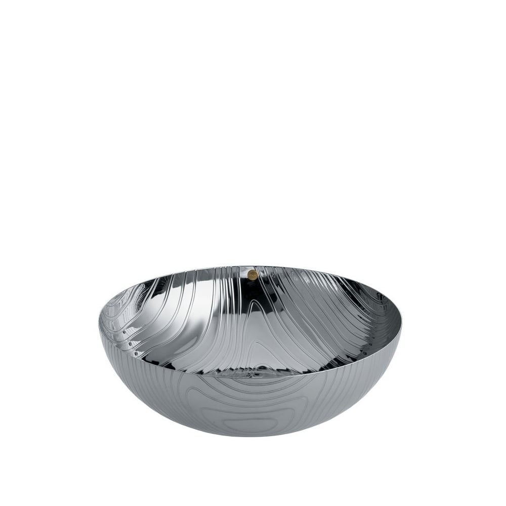 Alessi Veneer skål rustfritt stål, Ø21 cm