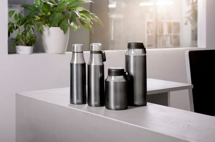 City vannflaske dobbeltvegget 0,5 l, Grå sateng Alfi