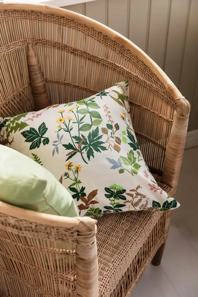 Ängsö putetrekk 47x47 cm, Multi-Beige Almedahls