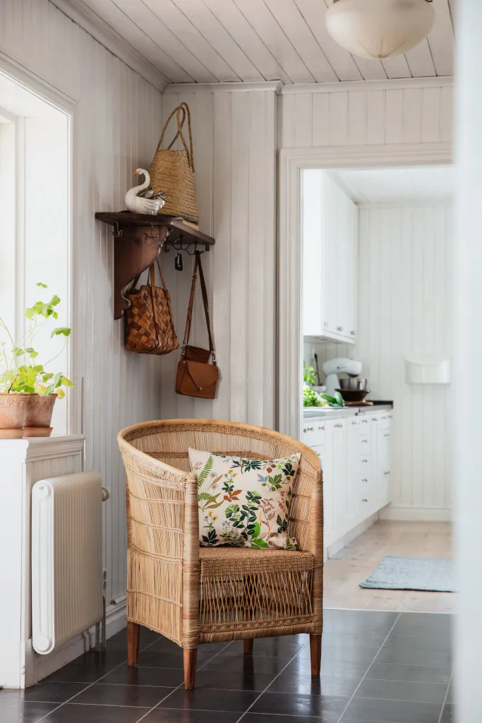 Ängsö putetrekk 47x47 cm, Multi-Beige Almedahls