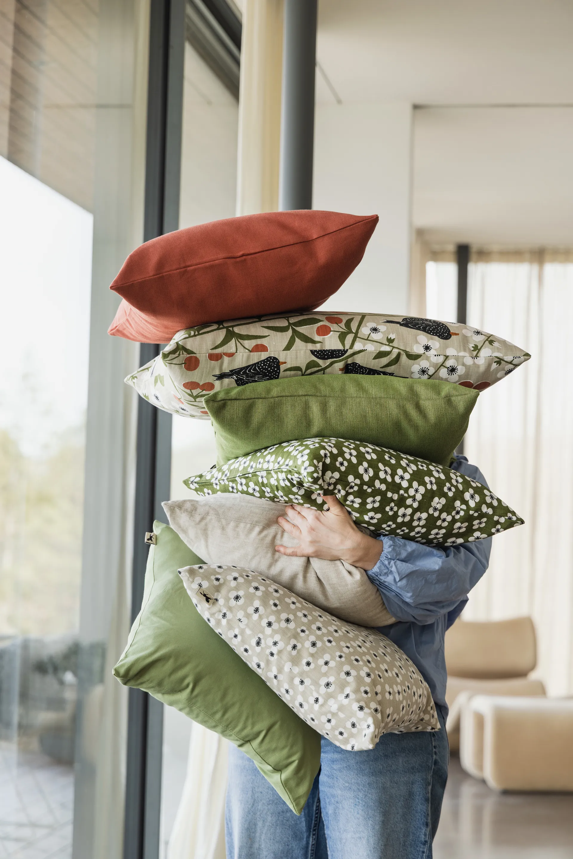 Belle Amie putetrekk, Beige, 47x47 cm Almedahls