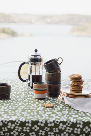 Belle Amie voksduk metervare - Mørkegrønn - Almedahls