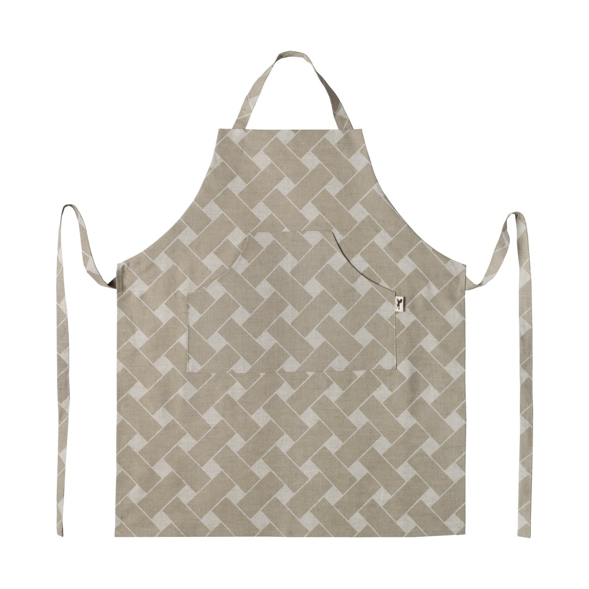 Almedahls Korg XL forkle Natur-taupe | Skandinavisk Design | Forklær | Beige