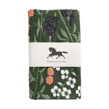 Körsbärsträdgården duk - Mørkegrønn, 145x250 cm - Almedahls