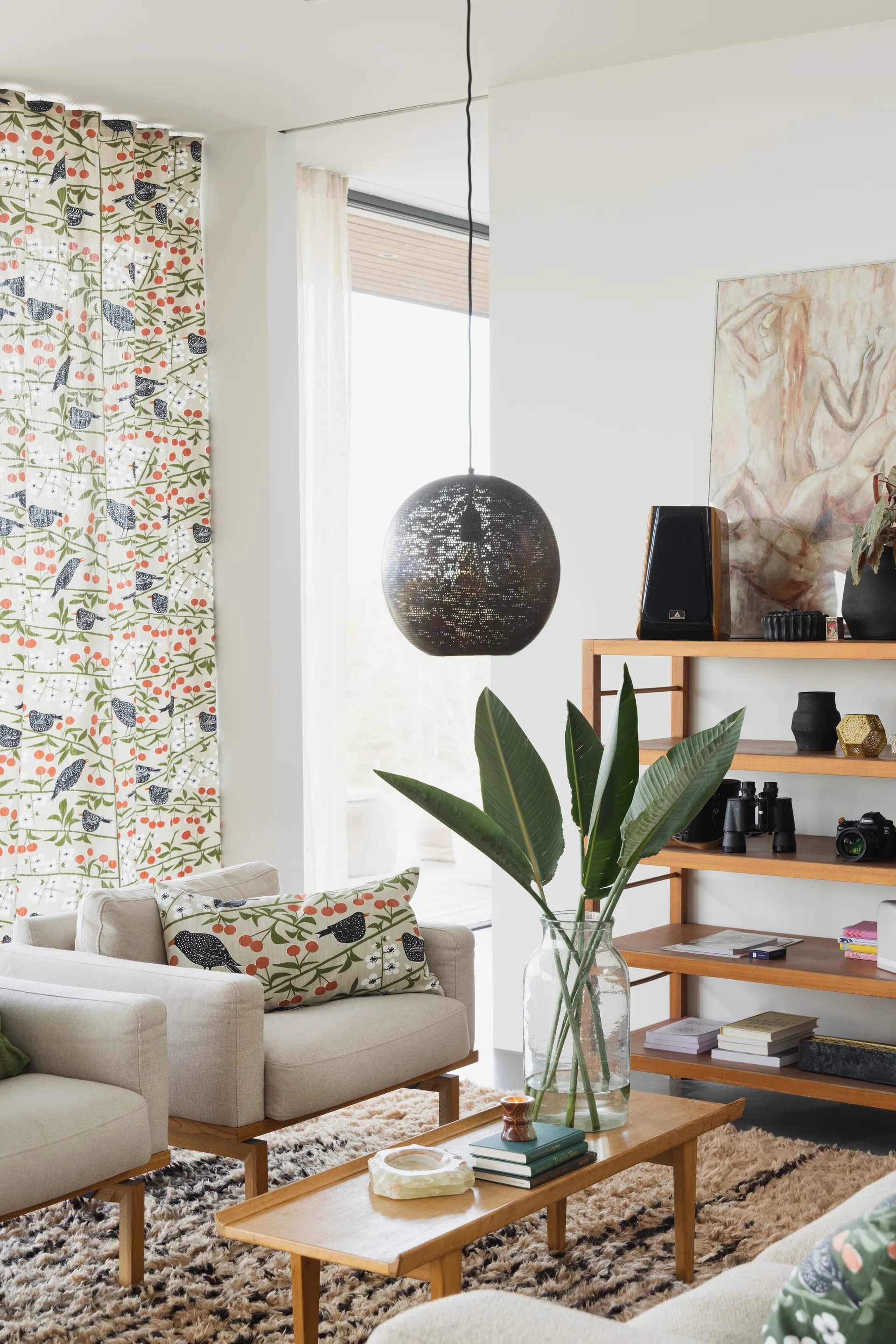 Körsbärsträdgården putetrekk, Beige, 40x70 cm Almedahls