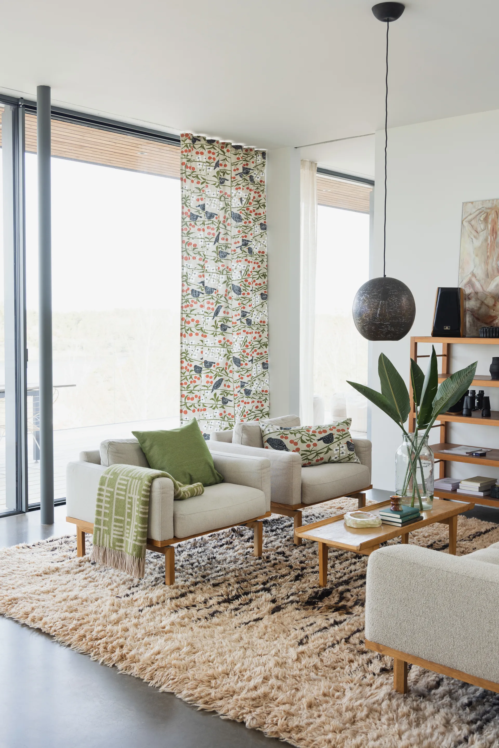 Körsbärsträdgården putetrekk, Beige, 40x70 cm Almedahls