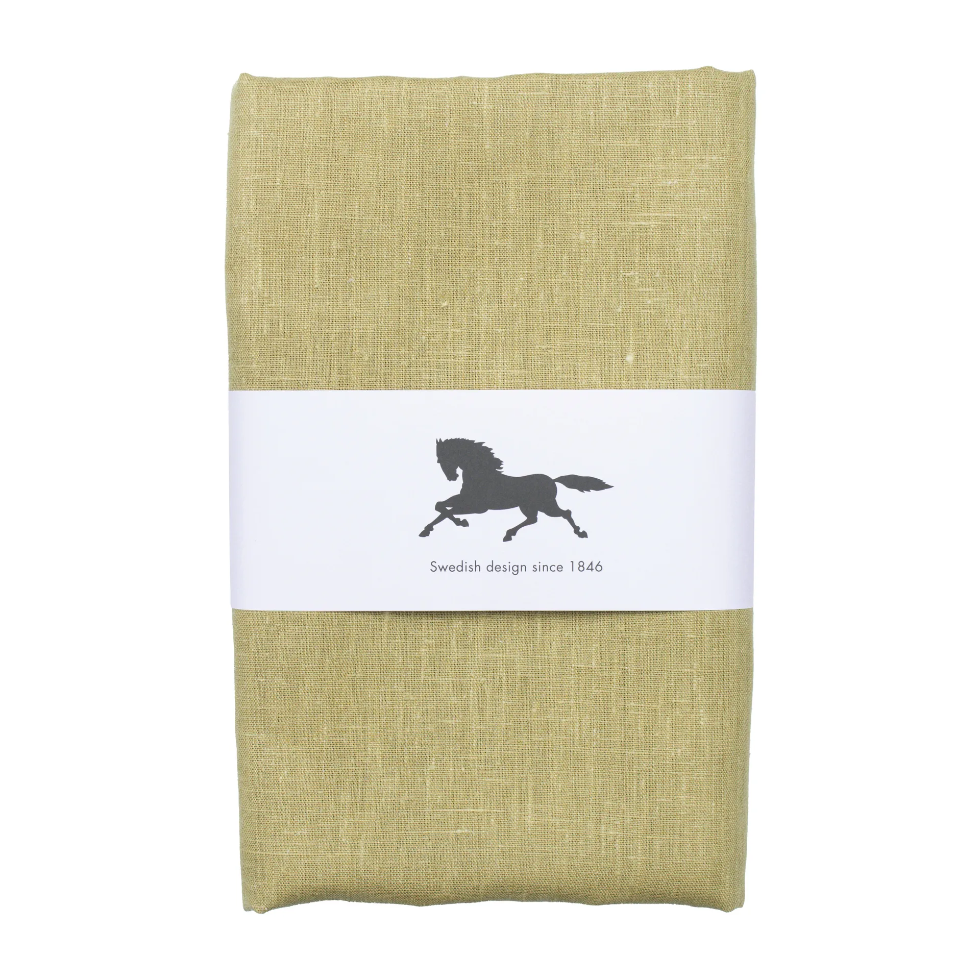 Linne duk 140 x 220 cm, Oliven Almedahls