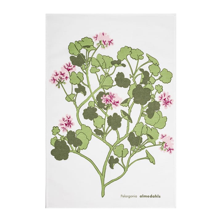 Pelargonia kjøkkenhåndkle, rosa Almedahls