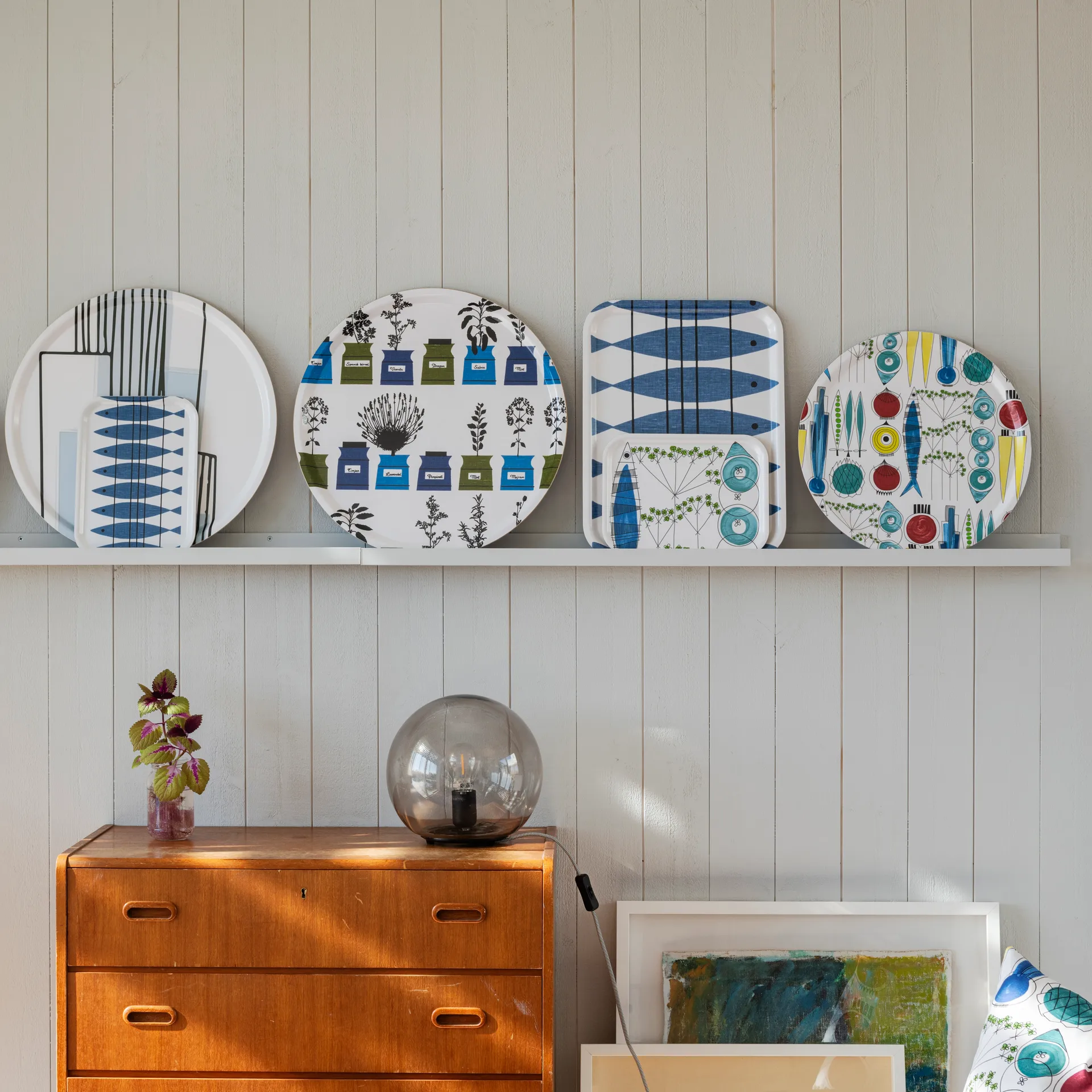 Picknick rundt brett Ø38 cm, Multi Almedahls