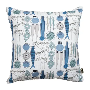 Piknik putetrekk 47 x 47 cm - Blå-beige - Almedahls