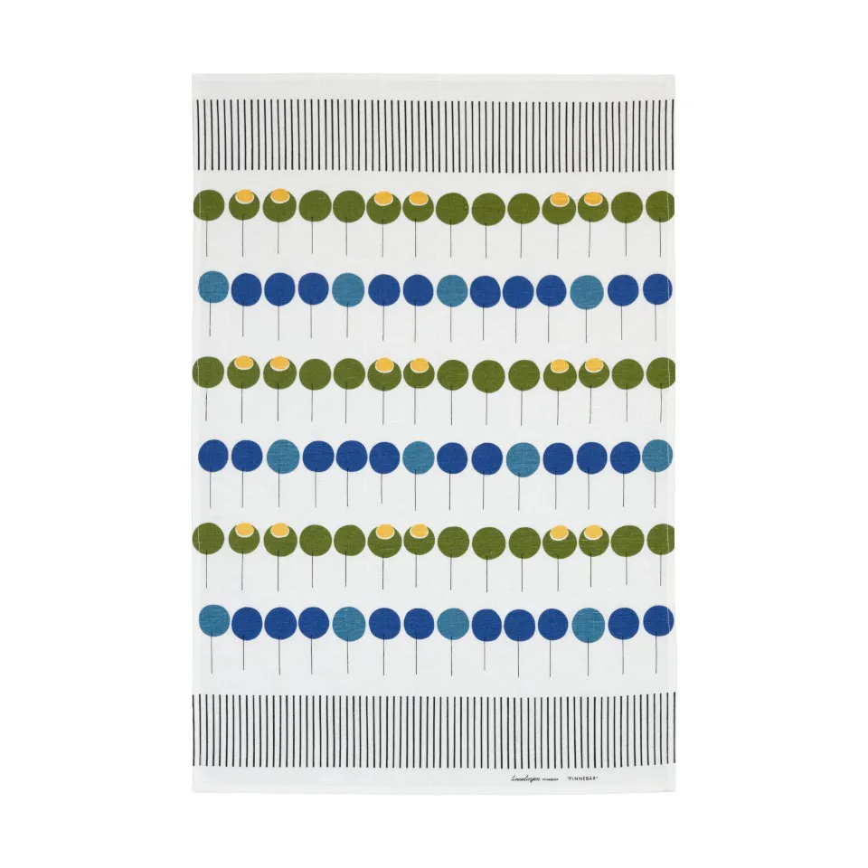 Pinnebær kjøkkenhåndkle 47 x 70 cm, Blågrønn Almedahls