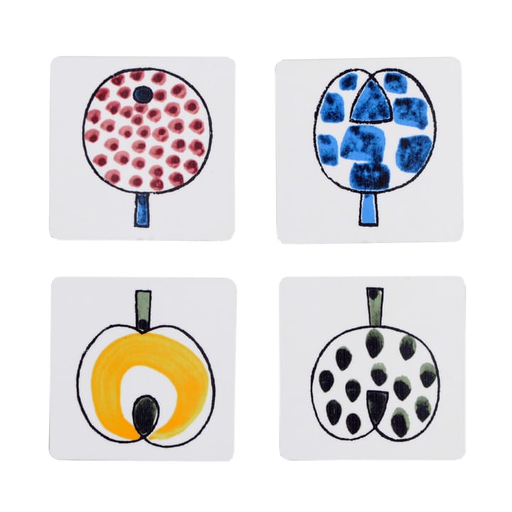 Pomona glassbrikke 4-pack, multi 4-pack Almedahls