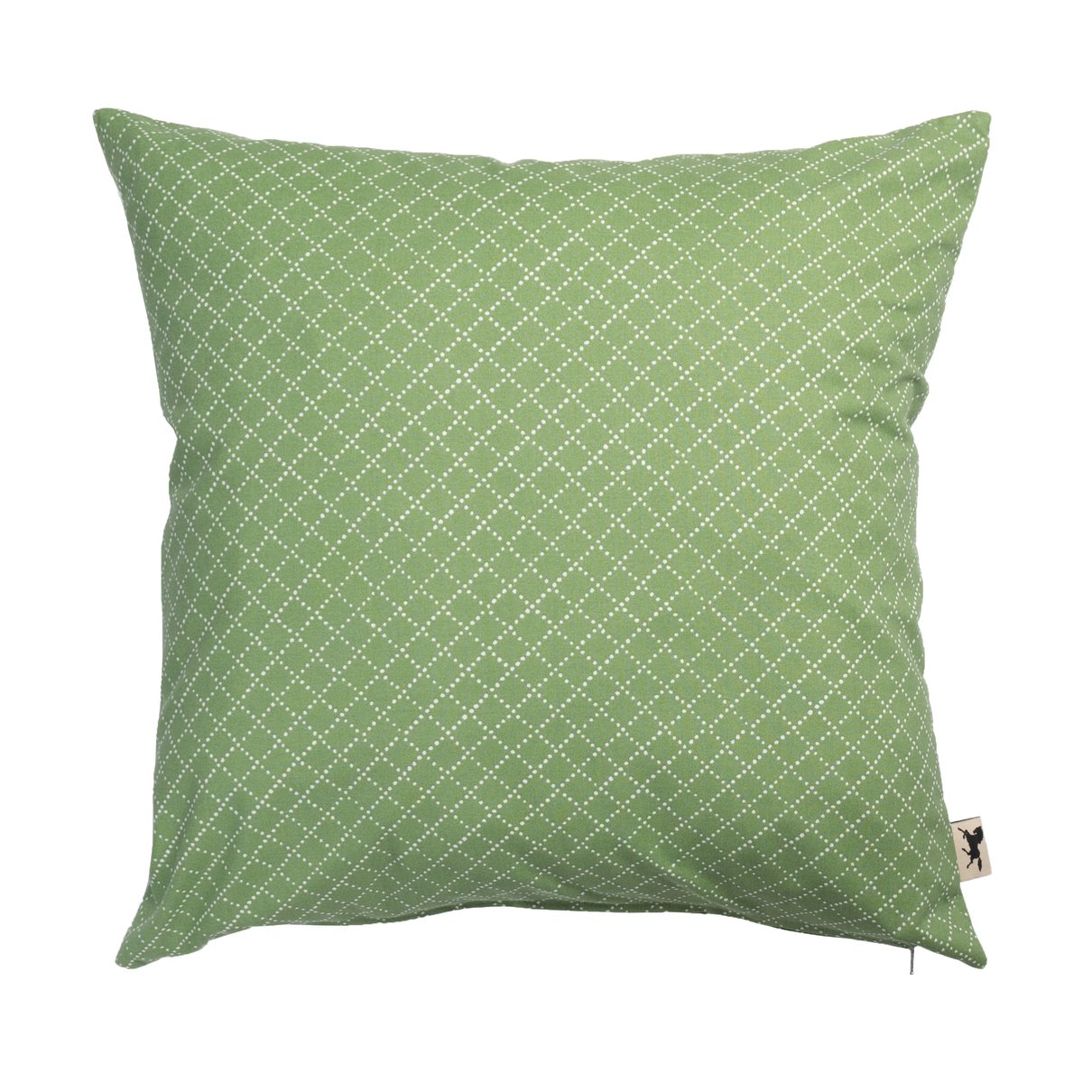 Bilde av Almedahls Prickruta putetrekk 47x47 cm Grønn