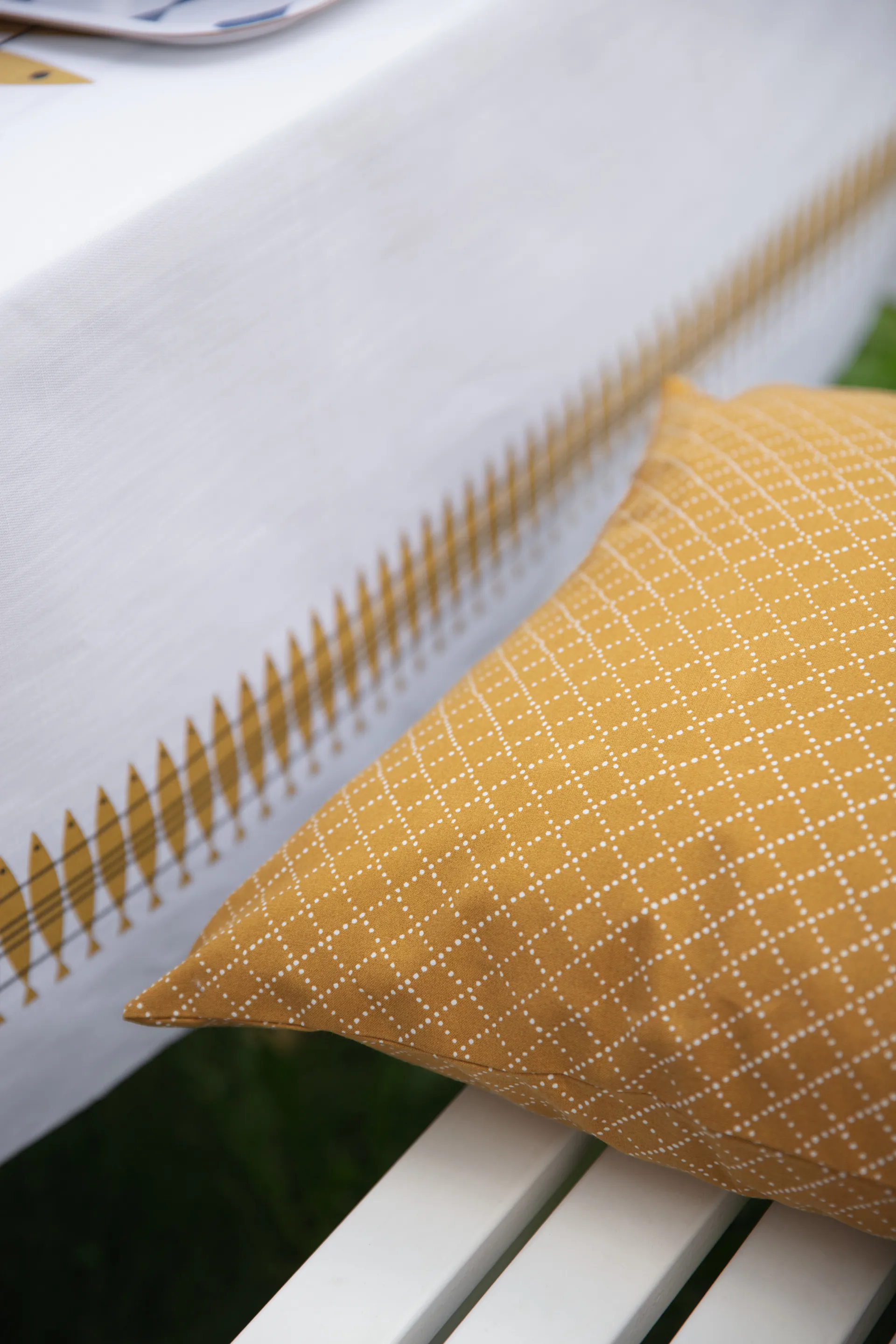 Prickruta putetrekk 47x47 cm, Oker Almedahls