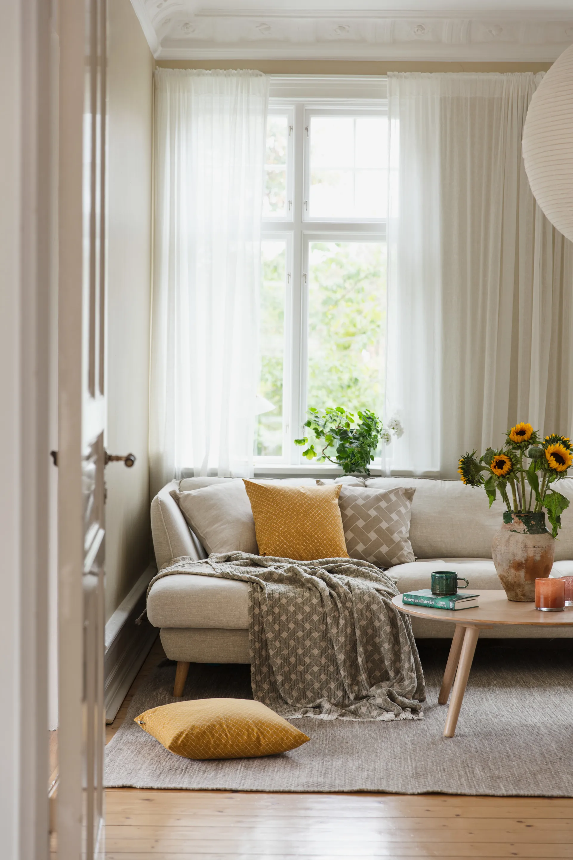 Prickruta putetrekk 47x47 cm, Oker Almedahls