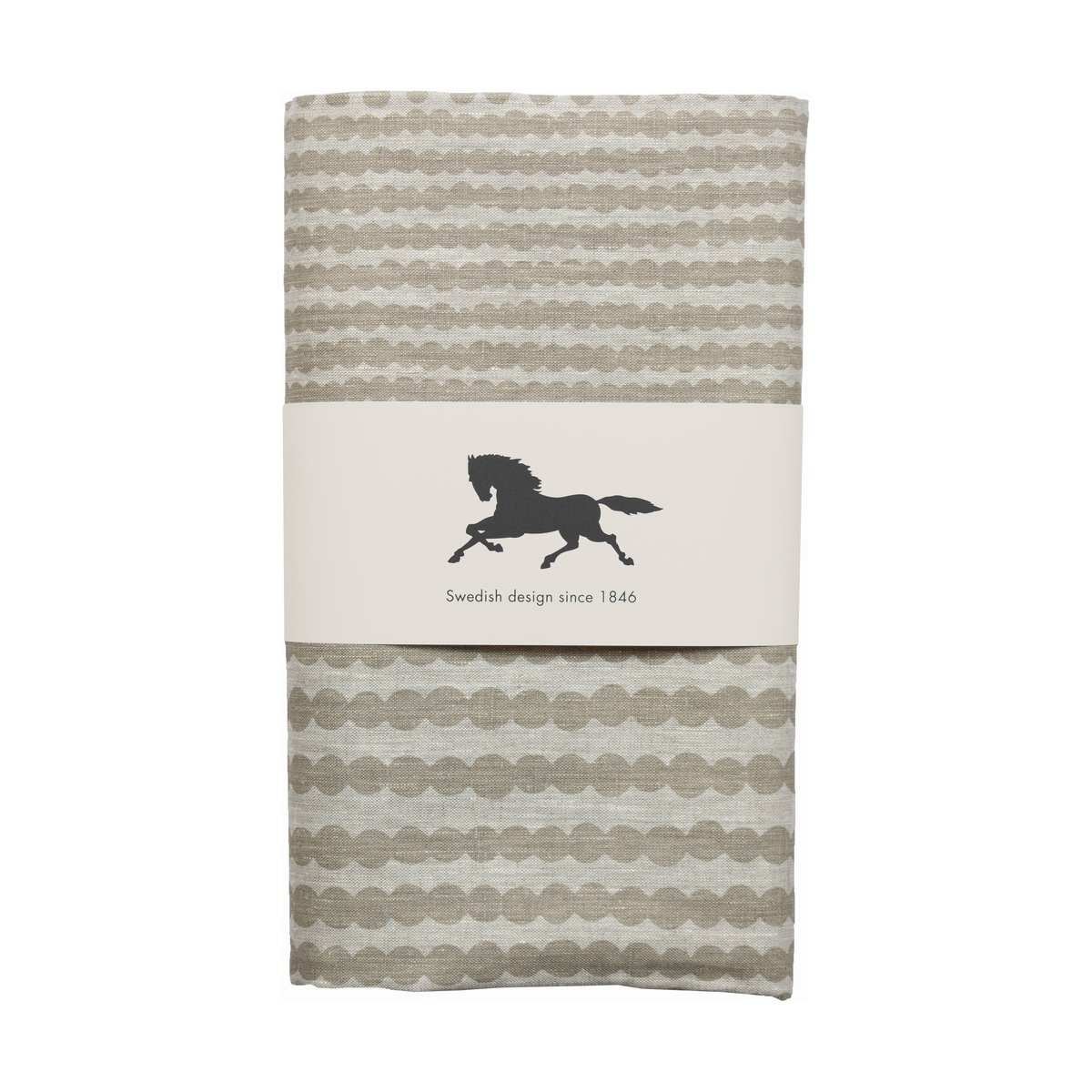 Bilde av Almedahls Pricktyg duk 144 x 250 cm Natur-taupe
