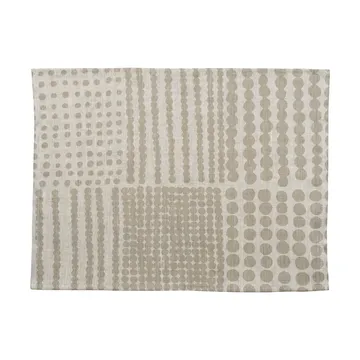 Pricktyg spisebrikke 34 x 45 cm - Natur-taupe - Almedahls