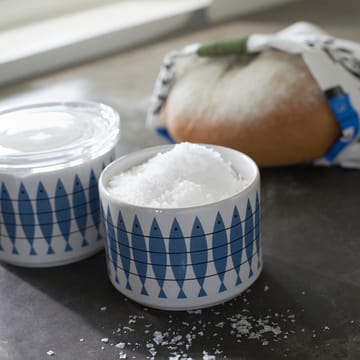 Sill boks med lokk - Blå - Almedahls