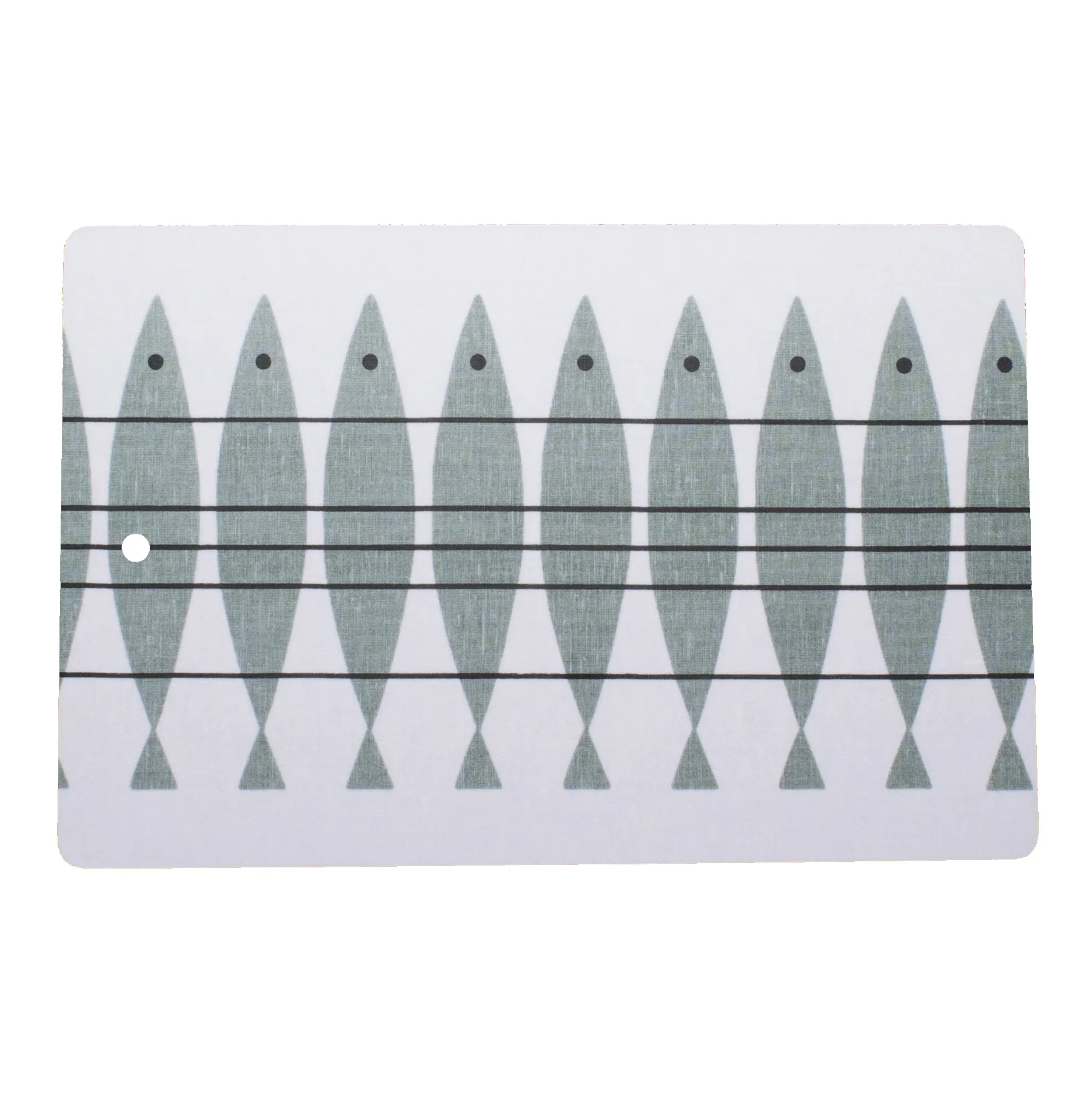 Sill serveringsbrikke, Grønn-grå Almedahls