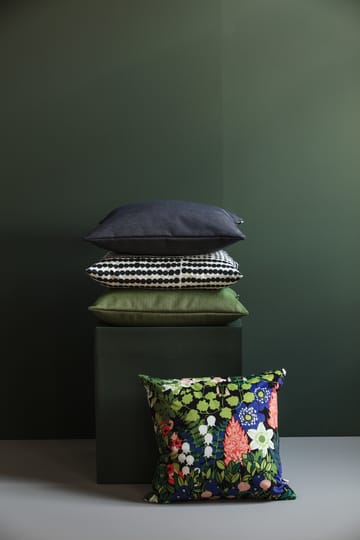 Skogen putetrekk 47x47 cm - Svart-multi - Almedahls