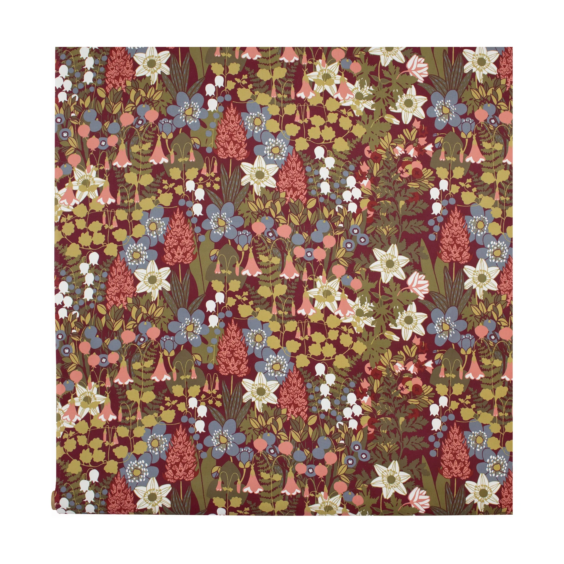 Skogen stoff, Vinrød Almedahls