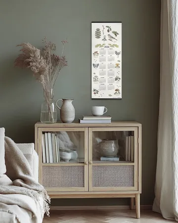 Skogsvandring kalender 2026 - 35x90 cm - Almedahls