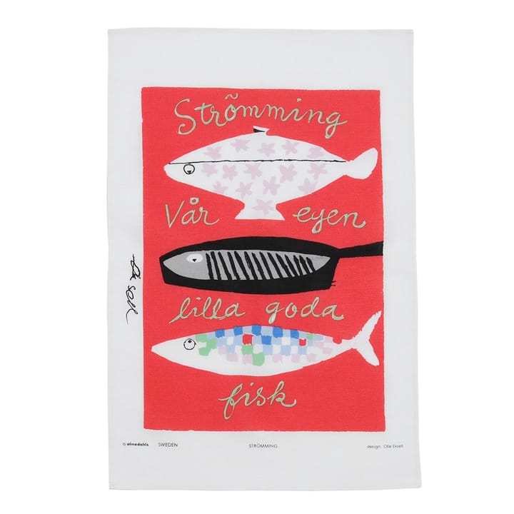 Strömming kjøkkenhåndkle, 47x70 cm Almedahls