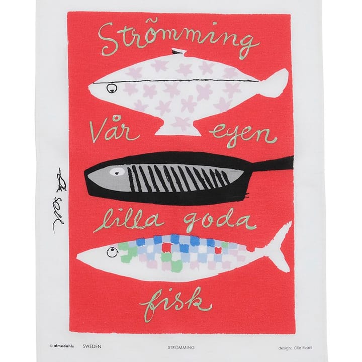 Strömming kjøkkenhåndkle, 47x70 cm Almedahls