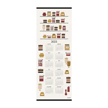 Syltekrukker kalender 2023 - 35 x 90 cm - Almedahls