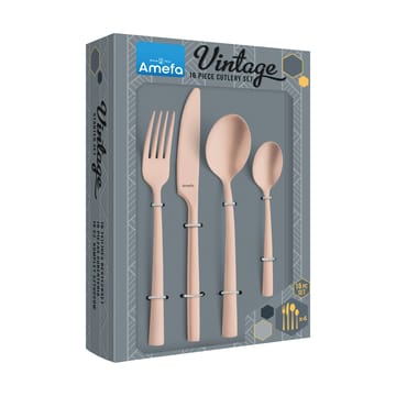 Manille Vintage bestikksett 16 deler - Kobber - Amefa