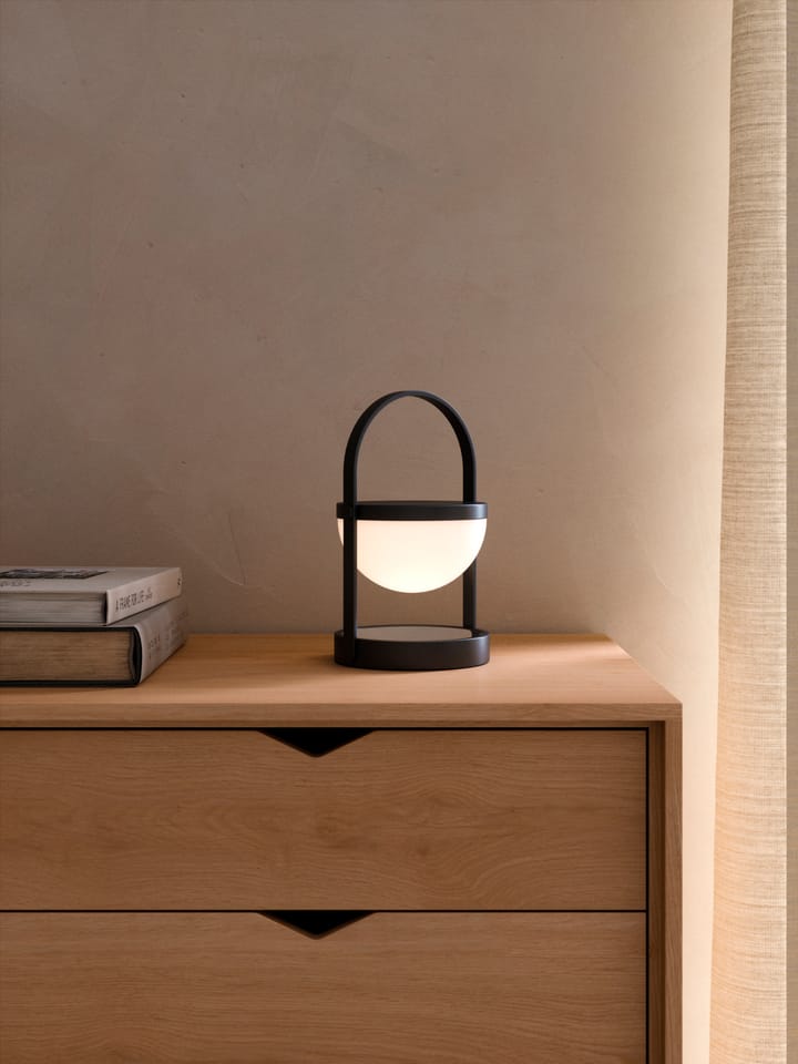 A-Flash portabel bordlampe 22 cm, Black Andersen Furniture