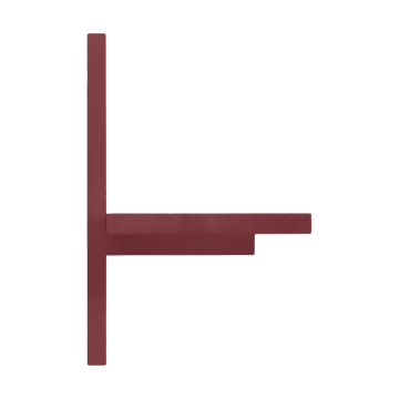 A-Light Shelf vegghylle Special Edition - Wine red 90x21x35 cm - Andersen Furniture