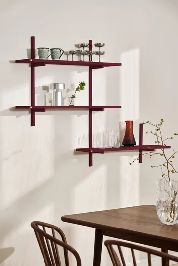 A-Light Shelf vegghylle Special Edition - Wine red 90x21x35 cm - Andersen Furniture