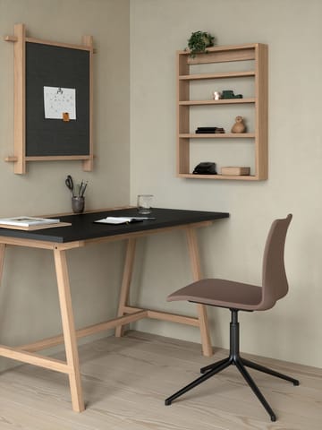 A-Podium vegghylle 70x10x52 cm - Oak - Andersen Furniture