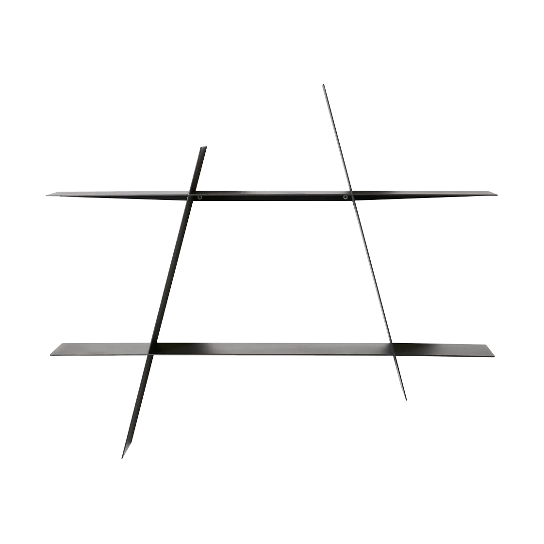 A-Shelf vegghylle Large 78x12x67 cm, Black Andersen Furniture