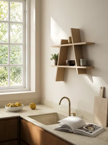 A-Shelf vegghylle Large 78x12x67 cm - Oak - Andersen Furniture