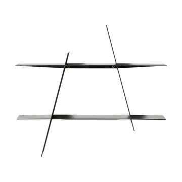 A-Shelf vegghylle Medium 52x9x46 cm - Black - Andersen Furniture